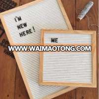 2017 canton fair density board frame changeable advertising felt letter board