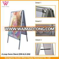 Double side A board poster stand, Advertising Board,aluminum poster stand